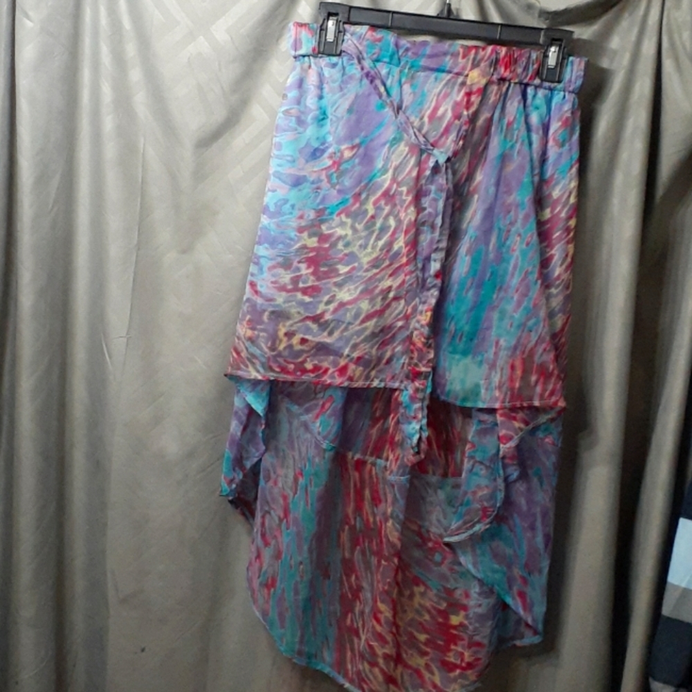 Resistol medium Sheer watercolor teal and pink